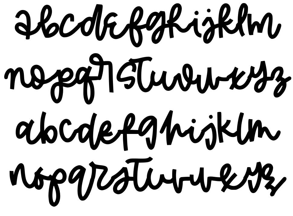 Fresh Wumpa font Örnekler