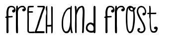 Frezh And Frost font