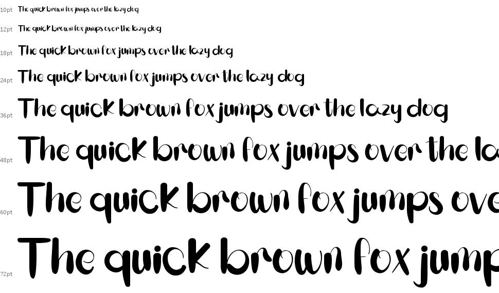 Friend Forever font Waterfall