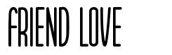Friend Love font