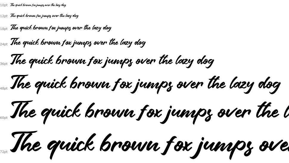 Friend Write font Waterfall