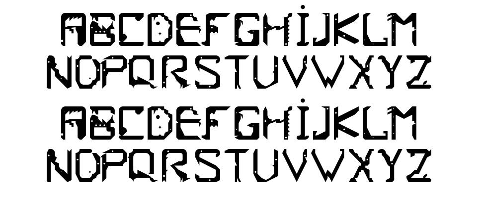 Frish font specimens