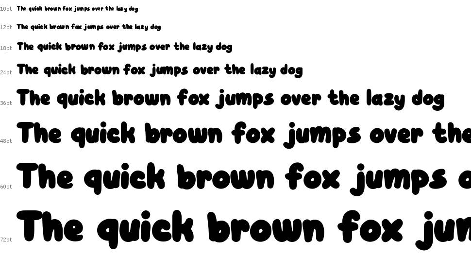 Frisky Puppy font Şelale