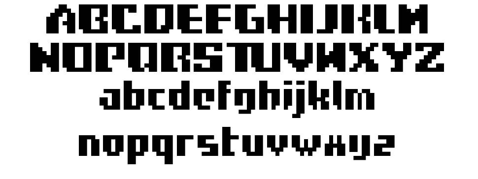 Frogotype 字形 标本