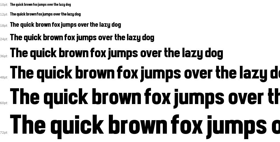 Front Page Neue font Waterfall