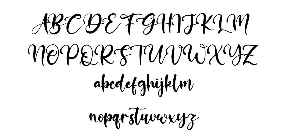Frozzy Mosther font specimens