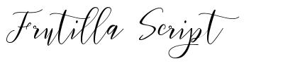 Frutilla Script fuente