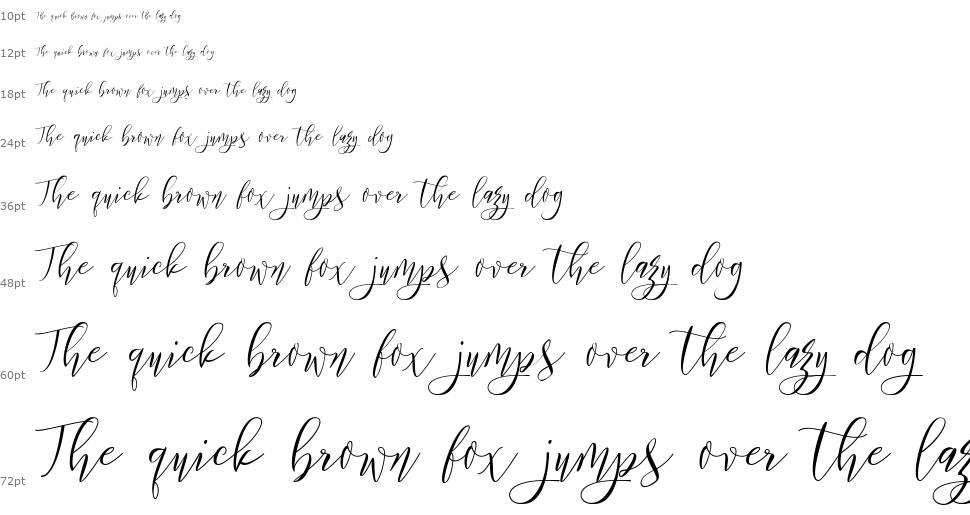 Frutilla Script font Şelale