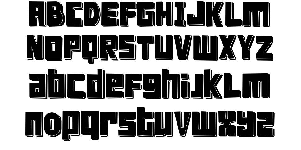 FT Scandinavian Titan 字形 标本