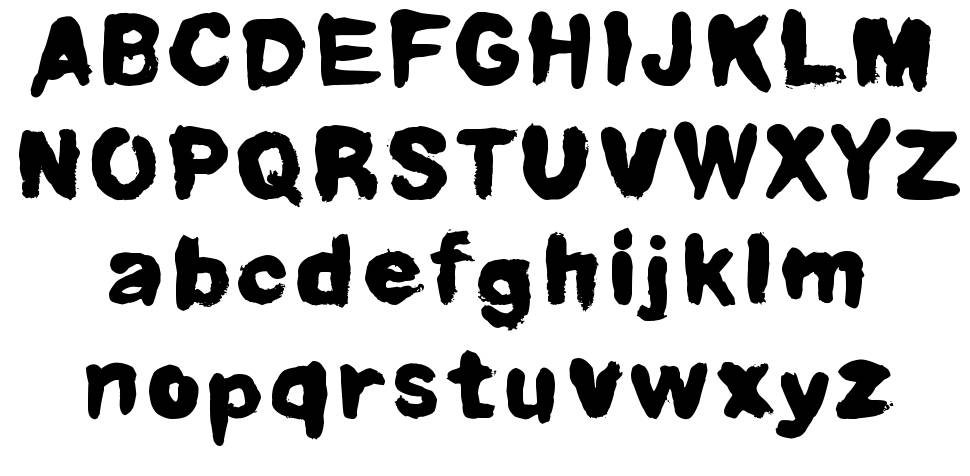 Fugly Stick 字形 标本