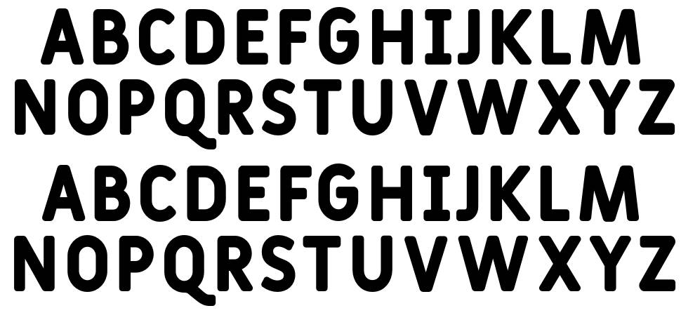 Fulbo Tano font specimens