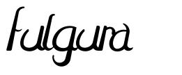 Fulgura шрифт