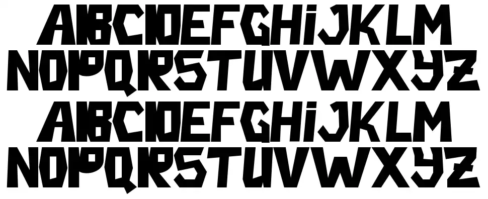 Fun Zone font specimens