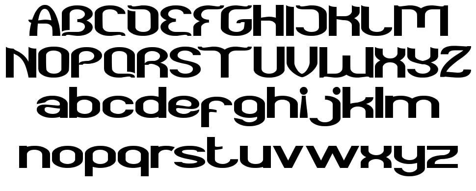 Funatic font specimens