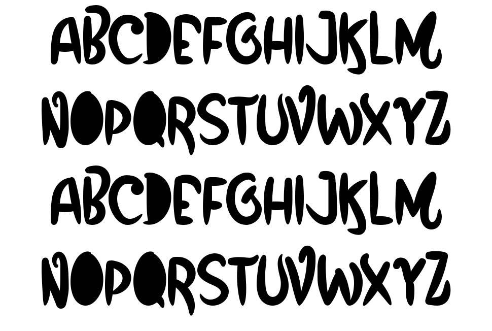Funbox font specimens