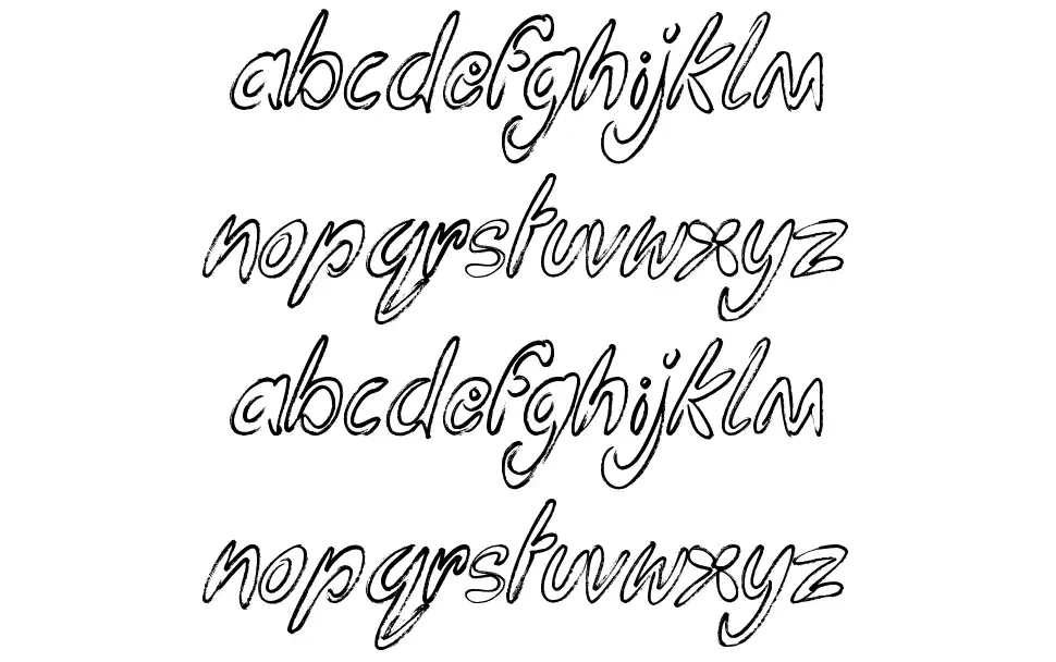 Funga Donga Binge font specimens