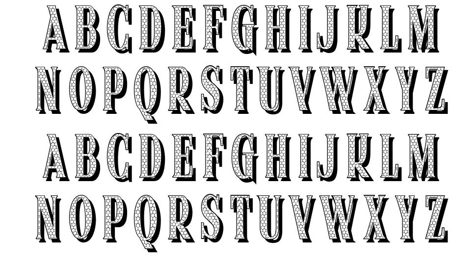 Funia font Örnekler