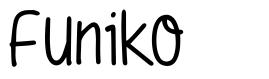 Funiko 字形