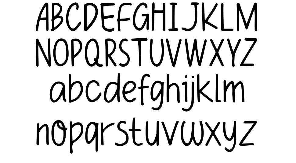Funiko font Örnekler
