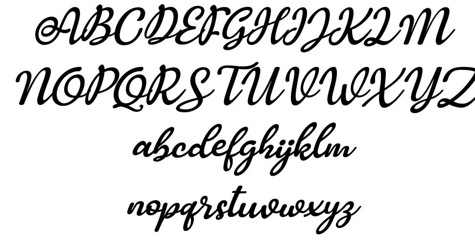 Funking font Örnekler