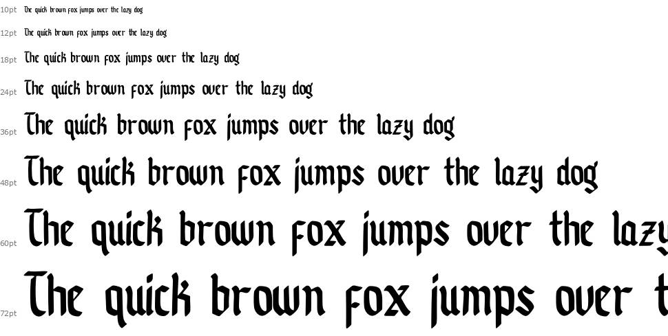 Funky Gloom font Şelale