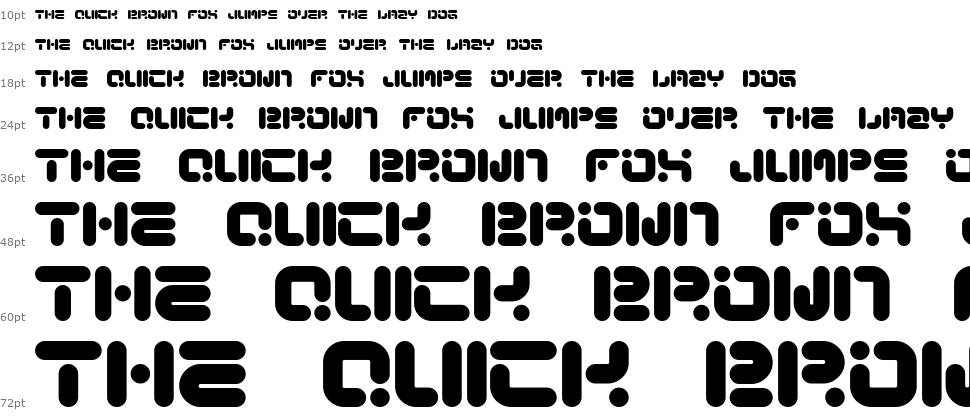Funky Knut шрифт Водопад