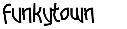 Funkytown шрифт