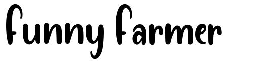 Funny Farmer font