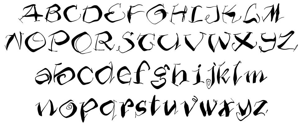 Furioso 字形 标本
