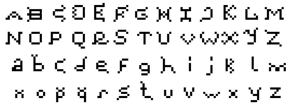 Furkan19098 フォント 標本