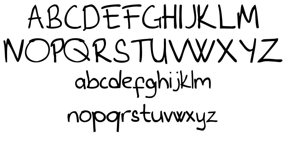 Furro Script font specimens