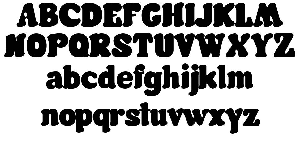 Futura Rounded font specimens