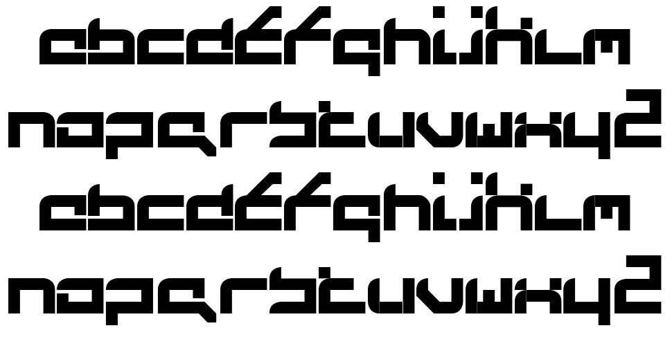 Future Flash font specimens