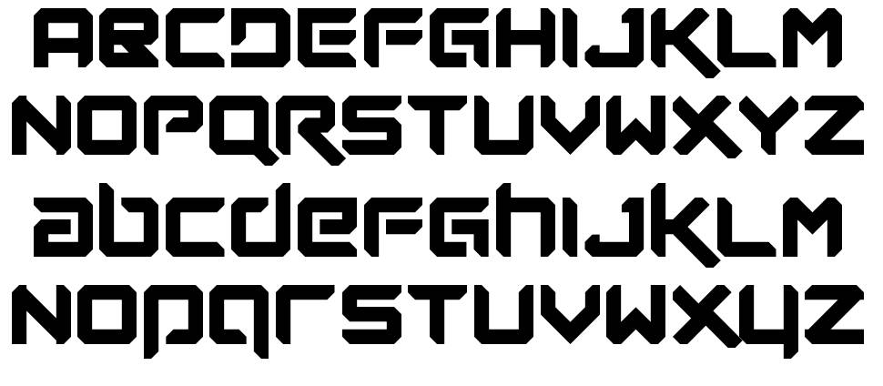 Future Now font specimens