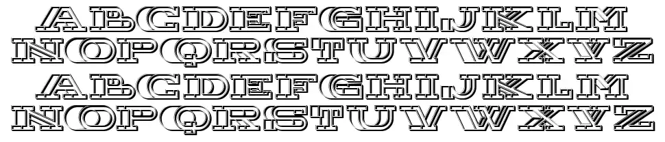 Future Zingfont specimens