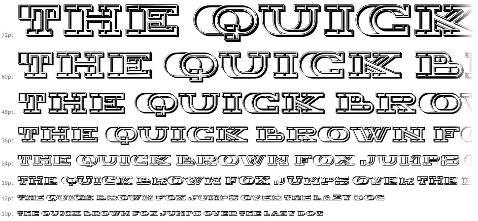 Future Zingfont waterfall