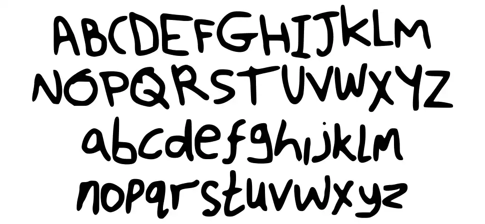 Fuzzy Fontfont specimens
