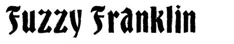 Fuzzy Franklin шрифт