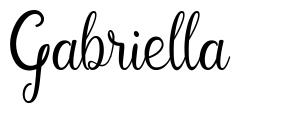 Gabriella шрифт