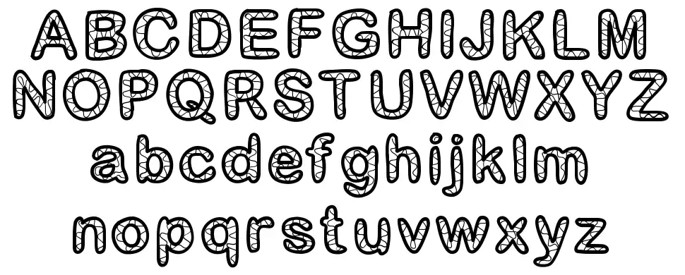 Gaelle Numberfont specimens