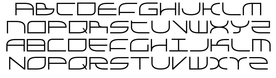 Galga font specimens