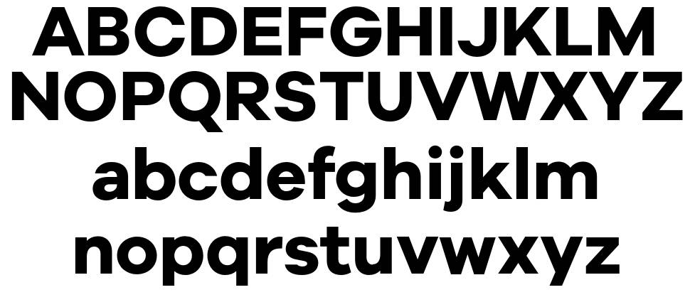 Galyon font Örnekler