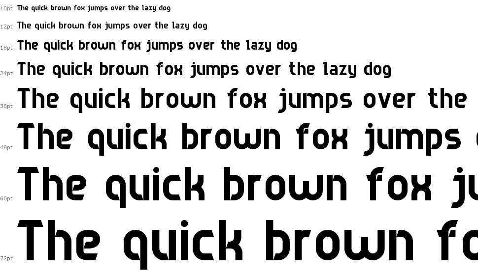 Game Sans Serif 7 шрифт Водопад
