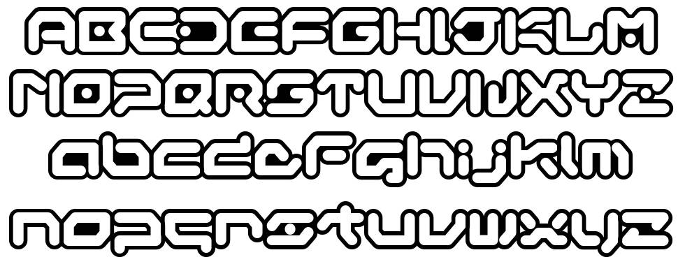 Gameboy Gamegirl font specimens