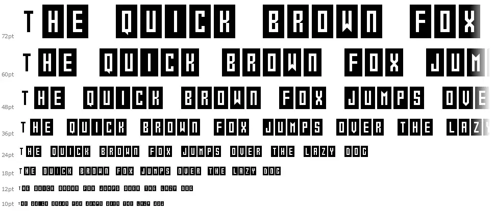 Gameshow font Waterfall