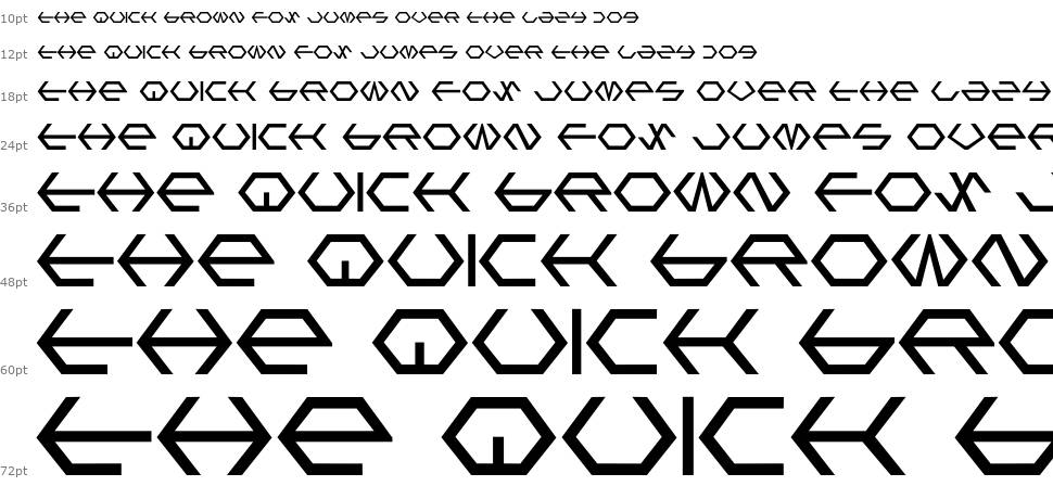 Gamma Sentry font Şelale