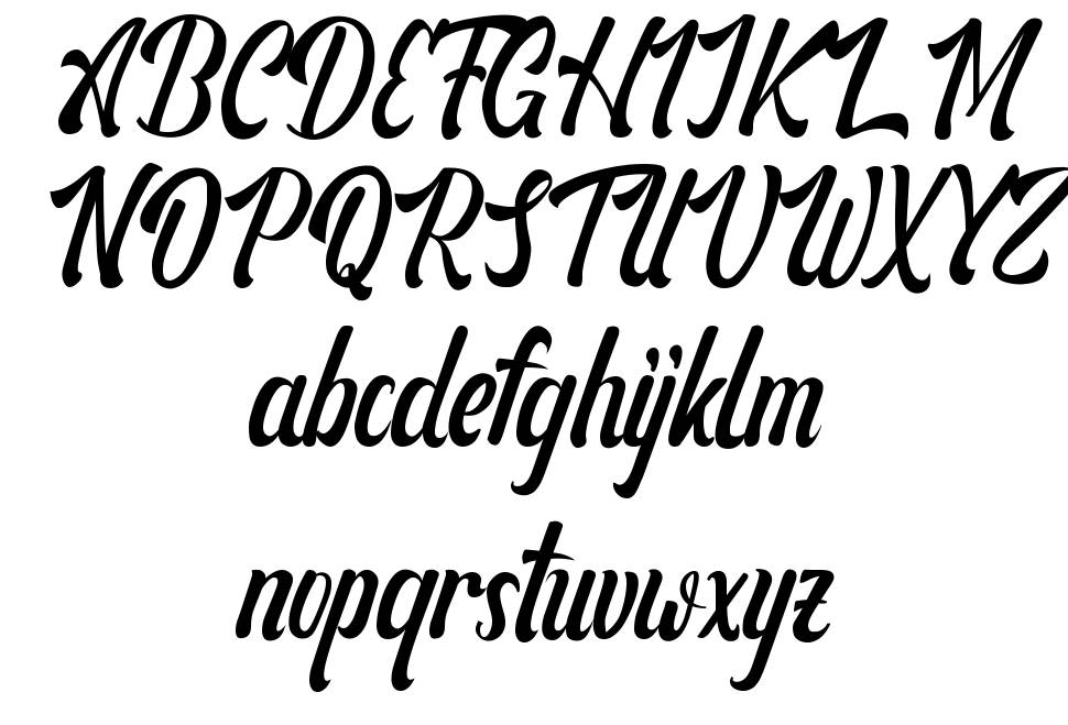 Ganbatte font Örnekler