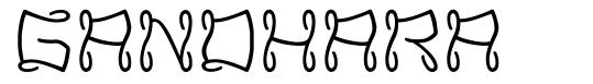 Gandhara 字形