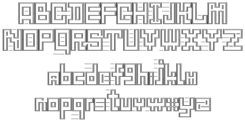 Gang Of Sipirok font specimens