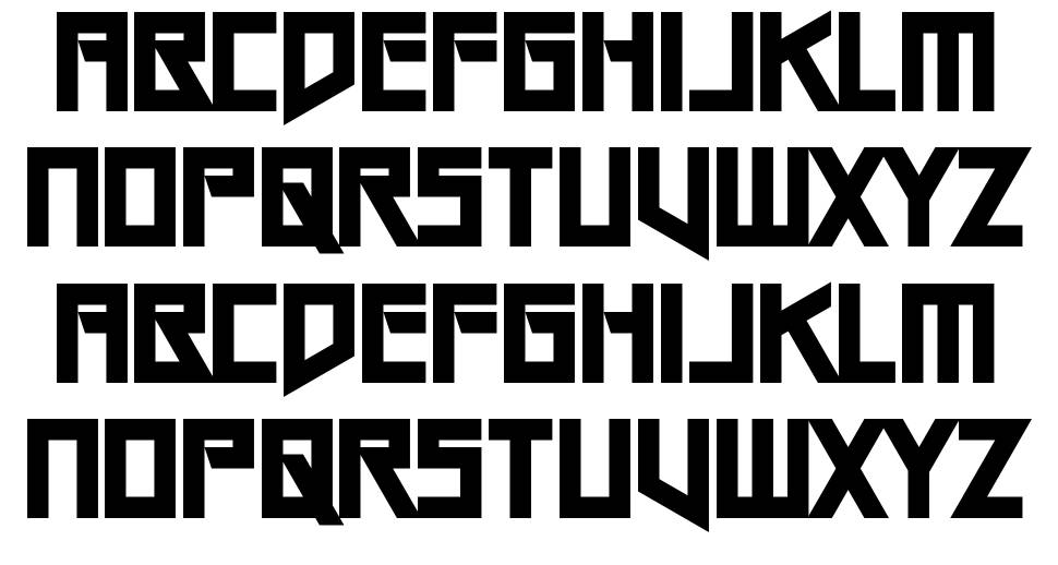 Gang Wolfik OG font specimens